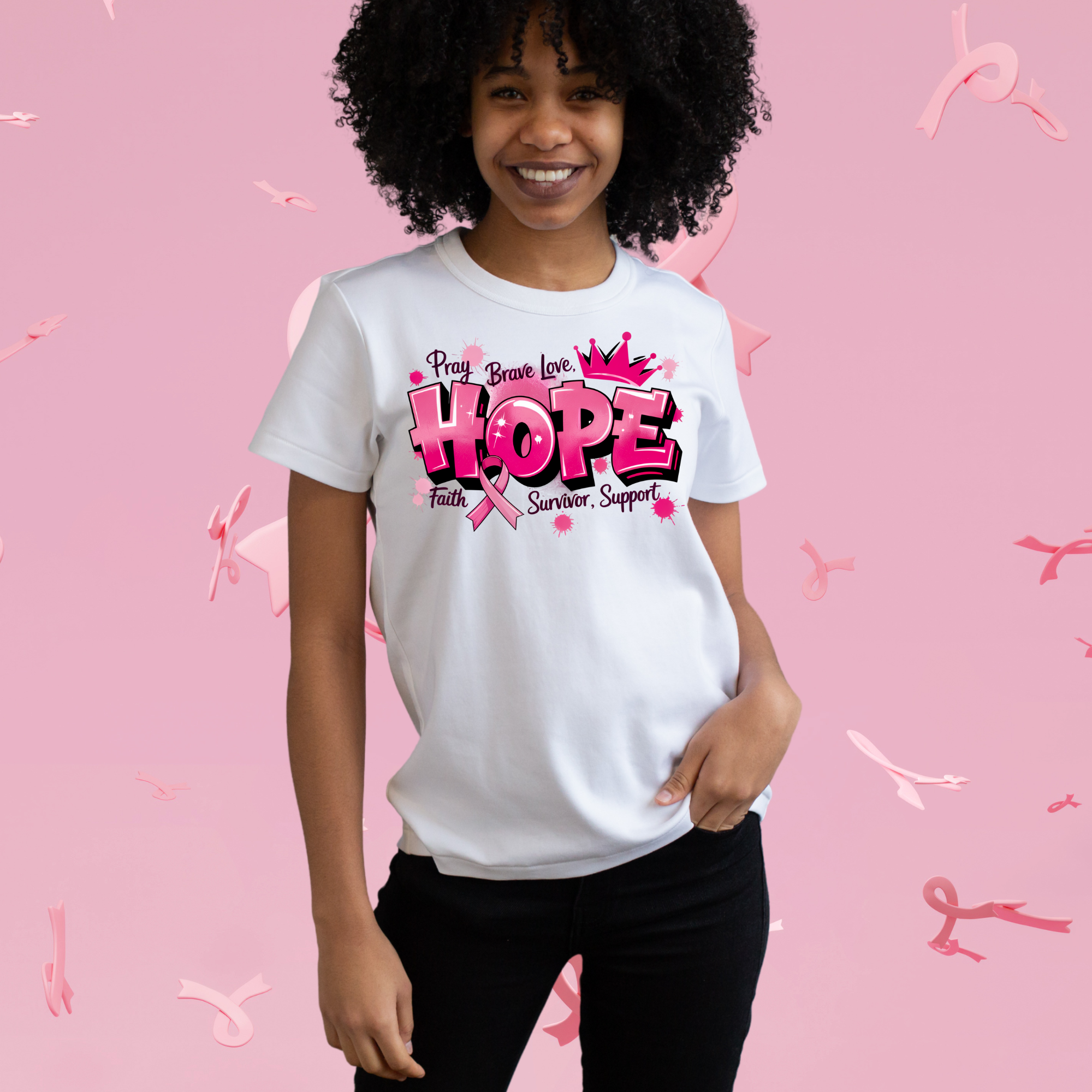 Hope Breast Cancer Awareness T-Shirt
