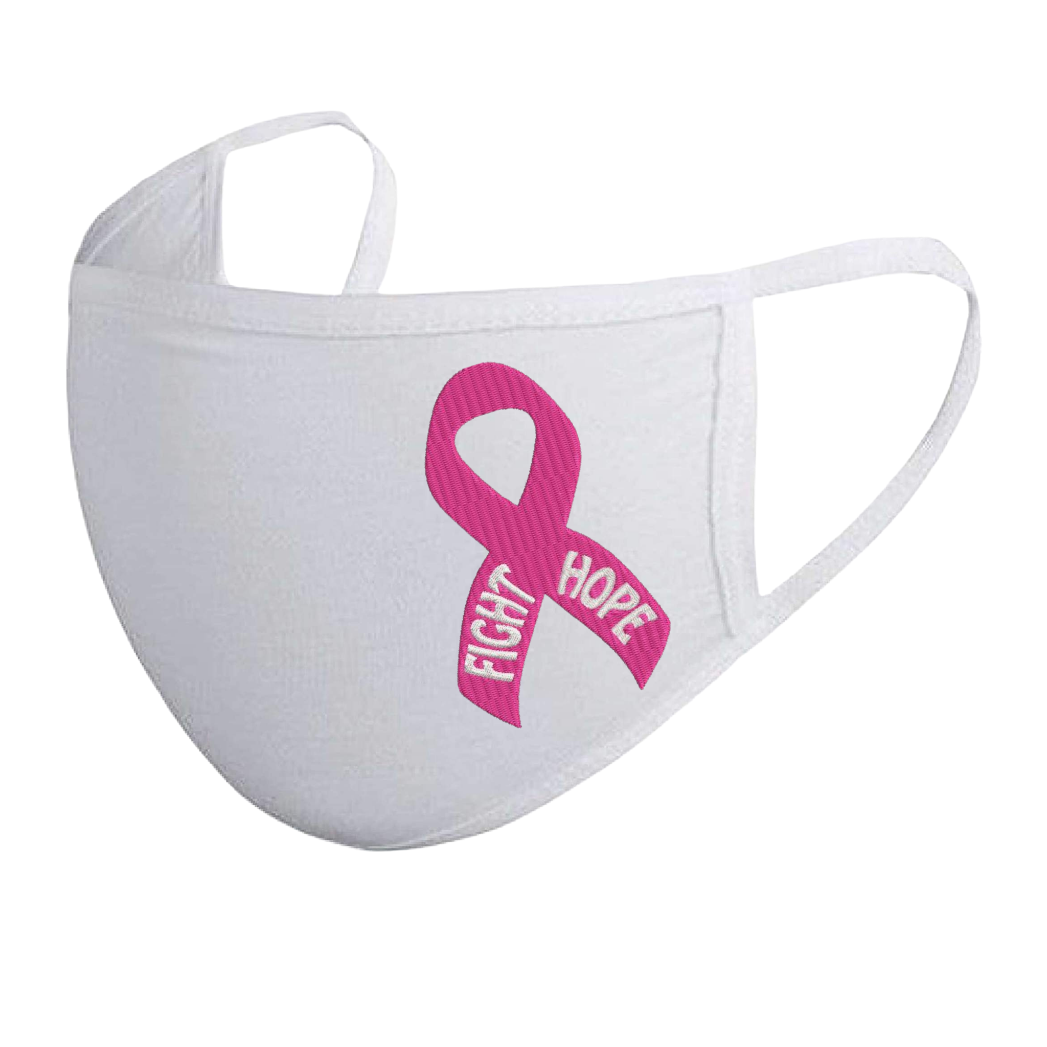 Breast Cancer Awareness Mask (Embroidered)