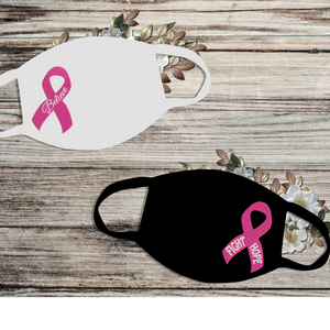 Breast Cancer Awareness Mask (Embroidered)