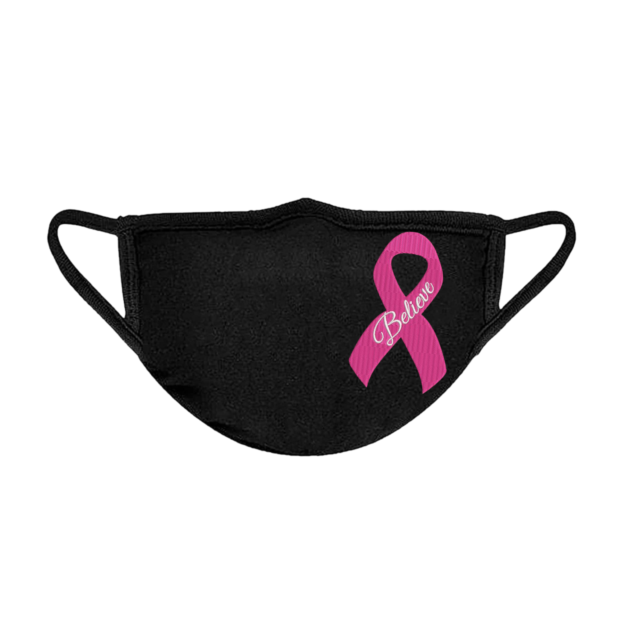 Breast Cancer Awareness Mask (Embroidered)