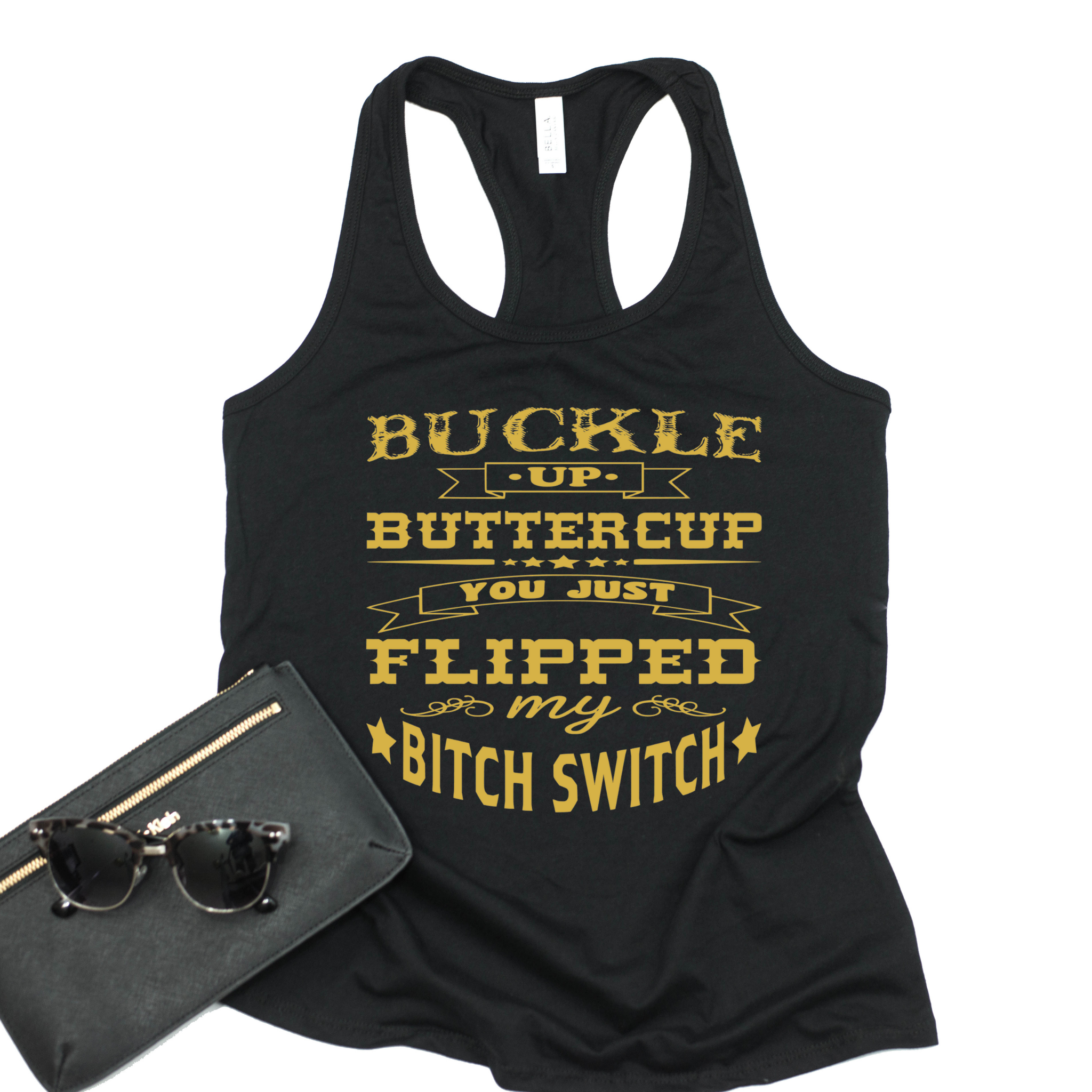 Buckle Up Racerback T-Shirt