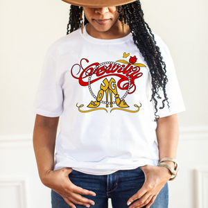 Country Bougie Heels...Jersey T-Shirt