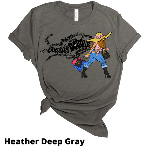Country Bougie Girl Jersey T-Shirt