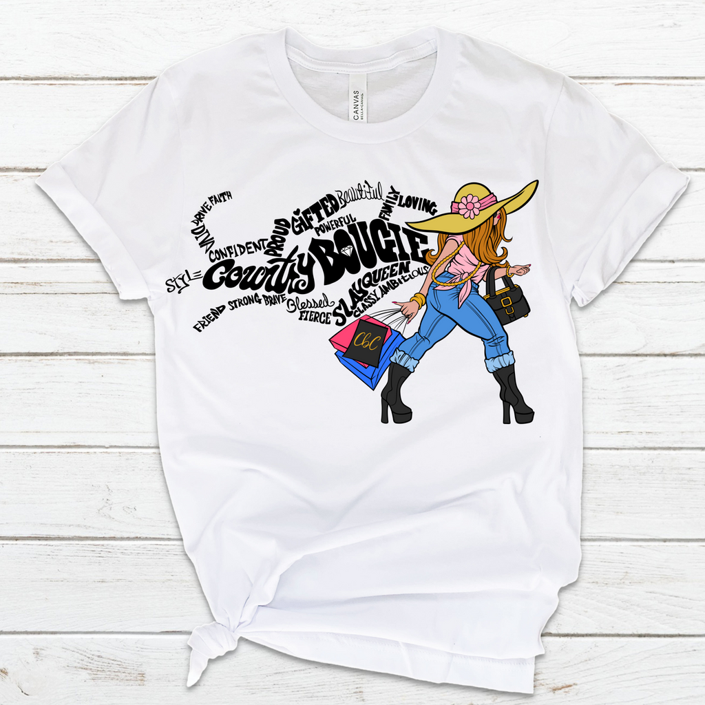 Country Bougie Girl Jersey T-Shirt