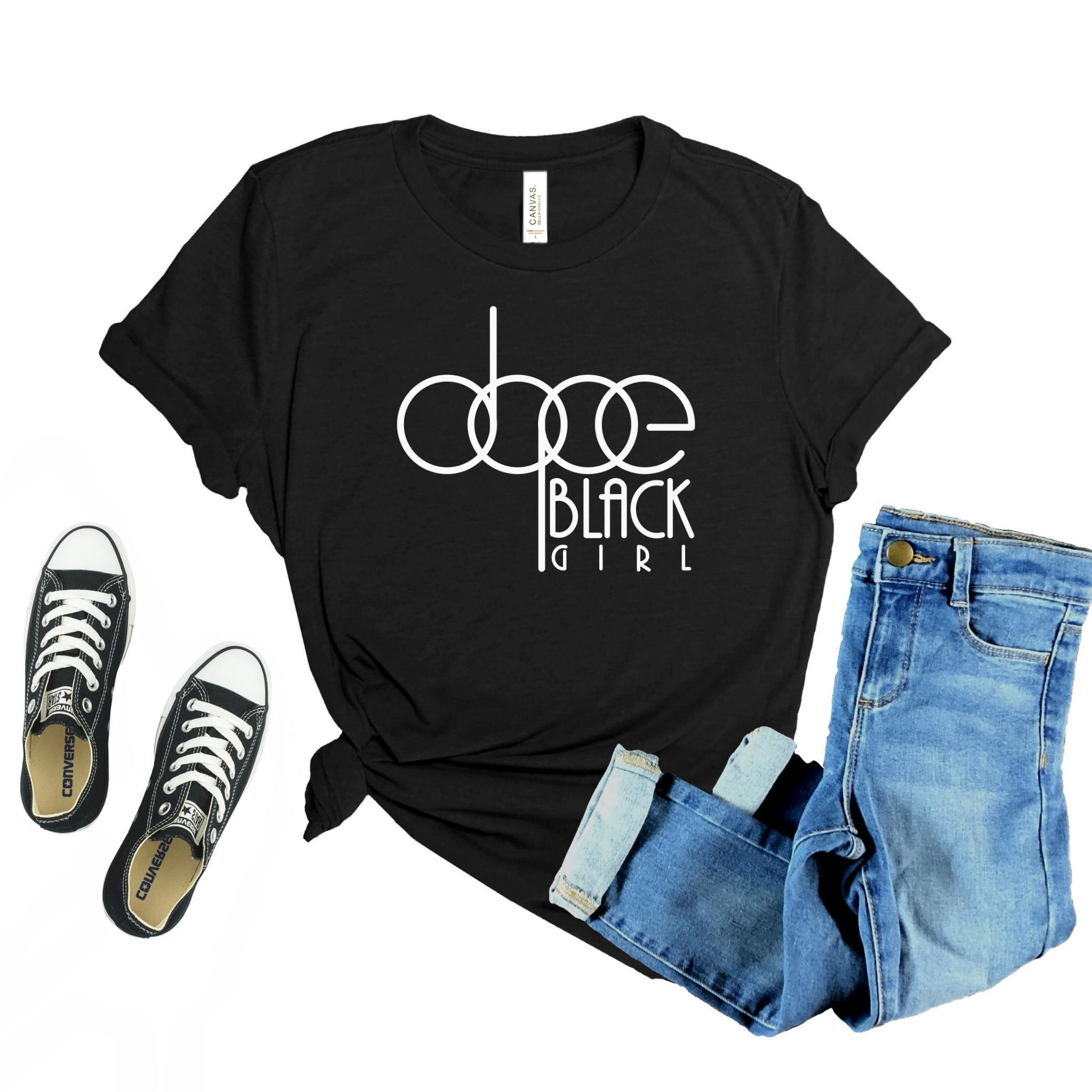 Dope Black Girl Jersey T-Shirt