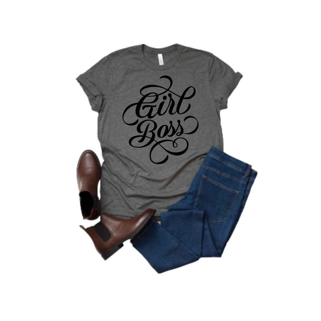 Girl Boss...Jersey T-Shirt