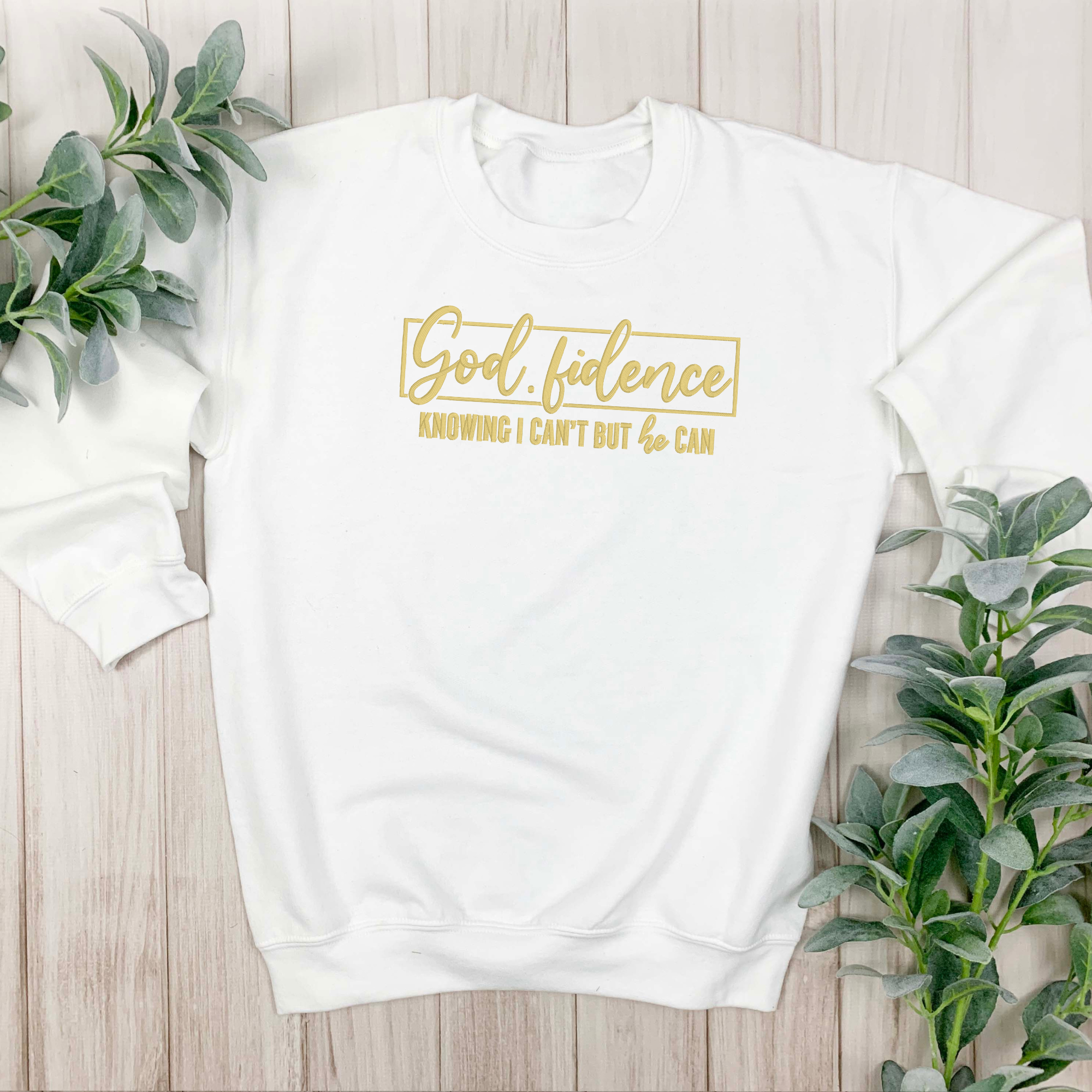 God.Fidence Sweatshirt - Embroidery