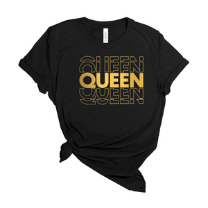 Gold Queen Jersey T-Shirt