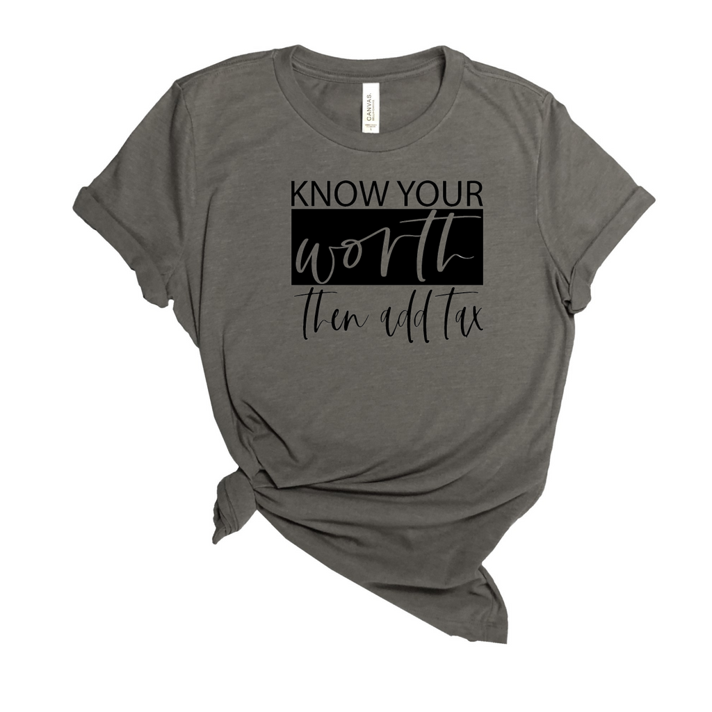 Know Ur Worth Jersey T-Shirt