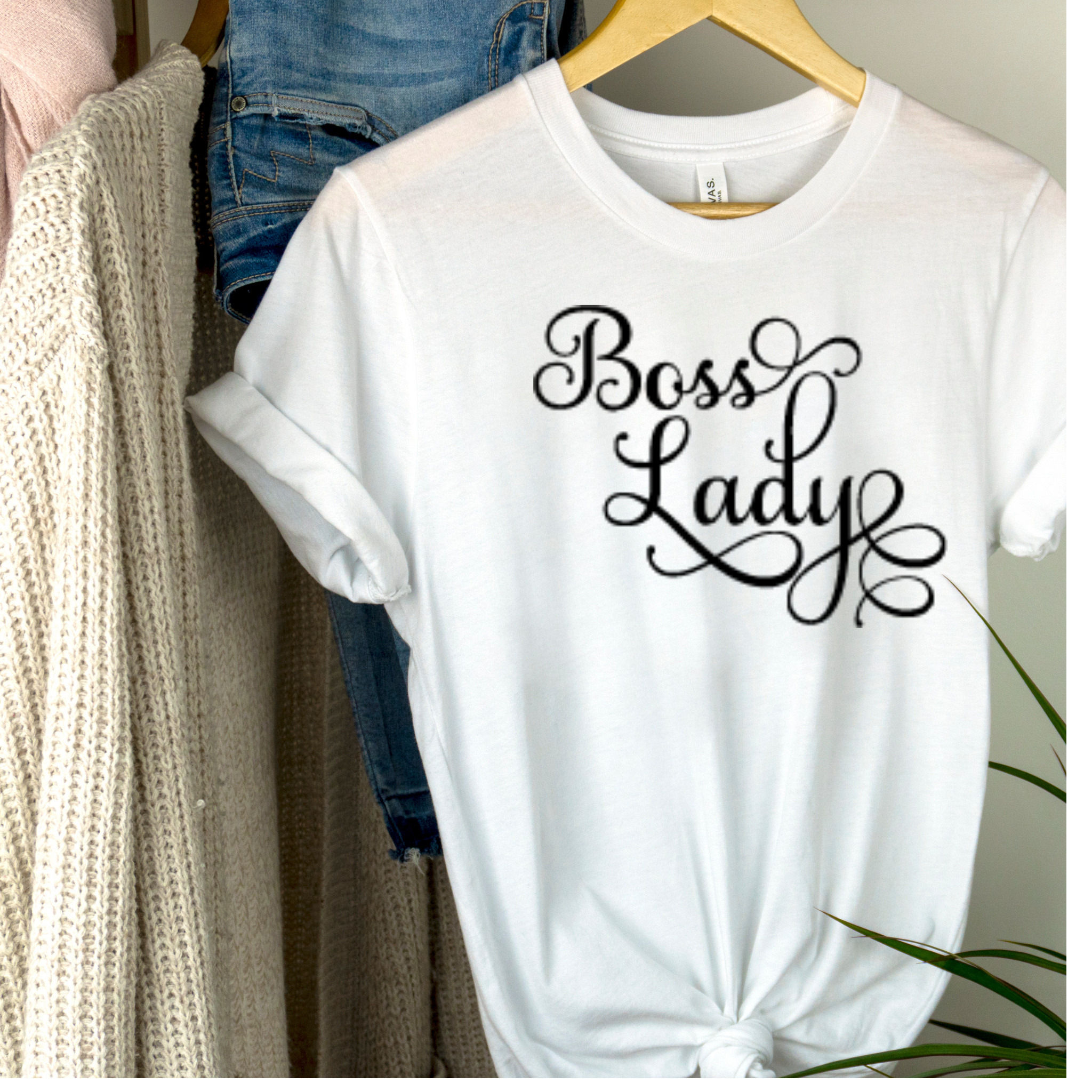 Boss Lady...Jersey T-Shirt