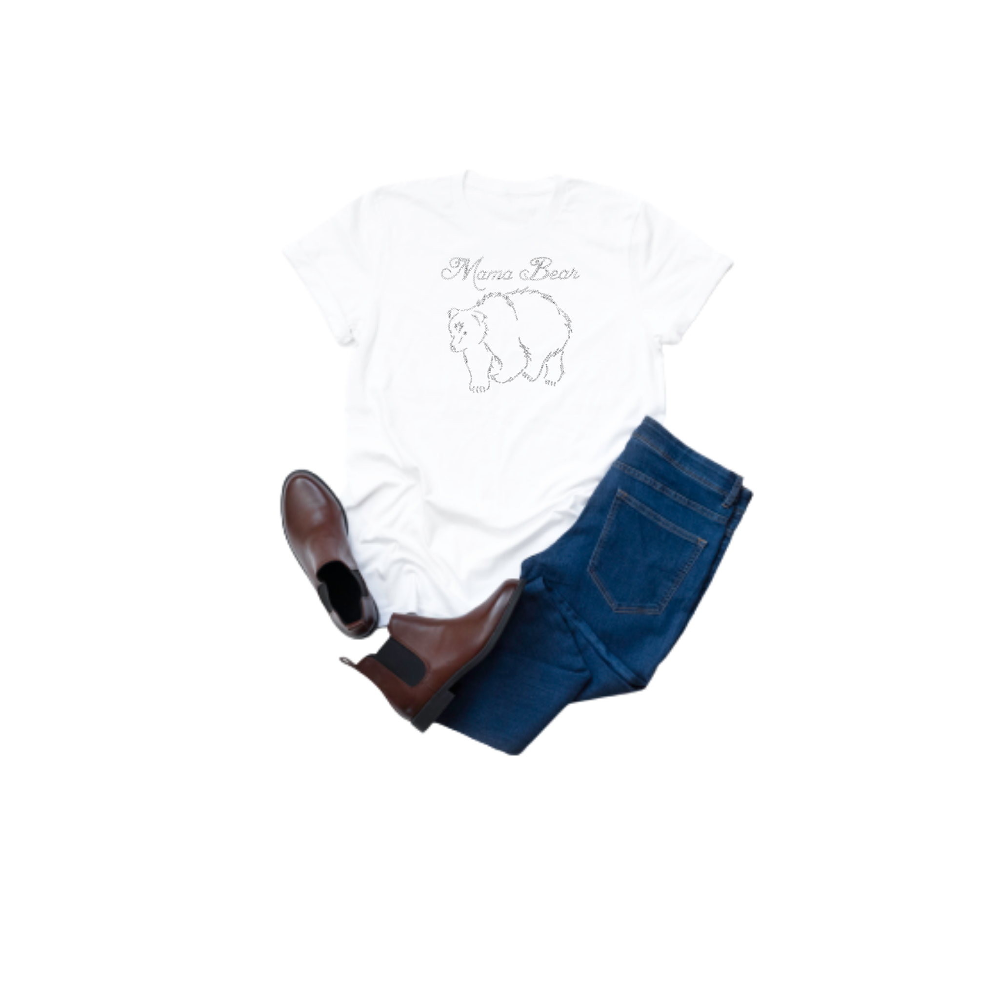 Mama Bear Rhinestone T-Shirt