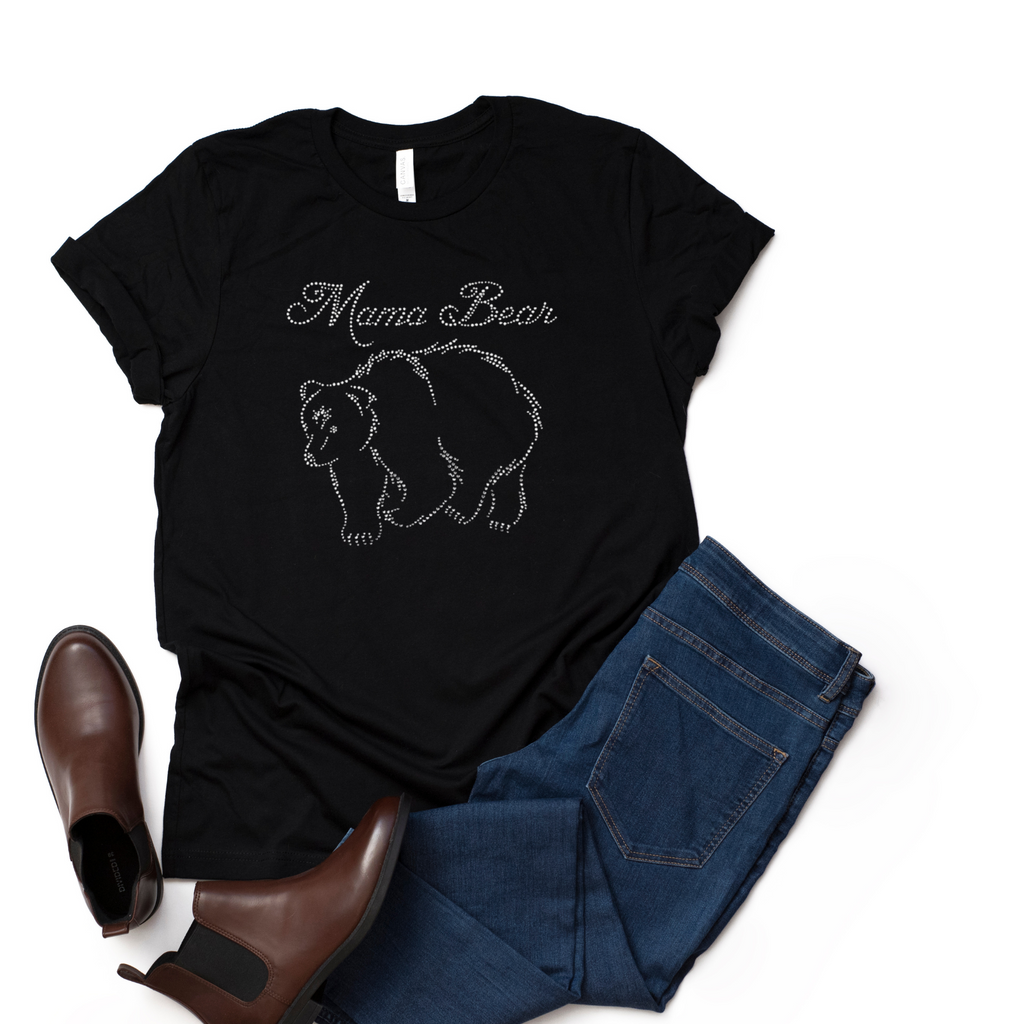 Mama Bear Rhinestone T-Shirt