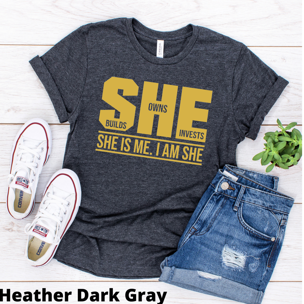 SHE...Jersey T-Shirt