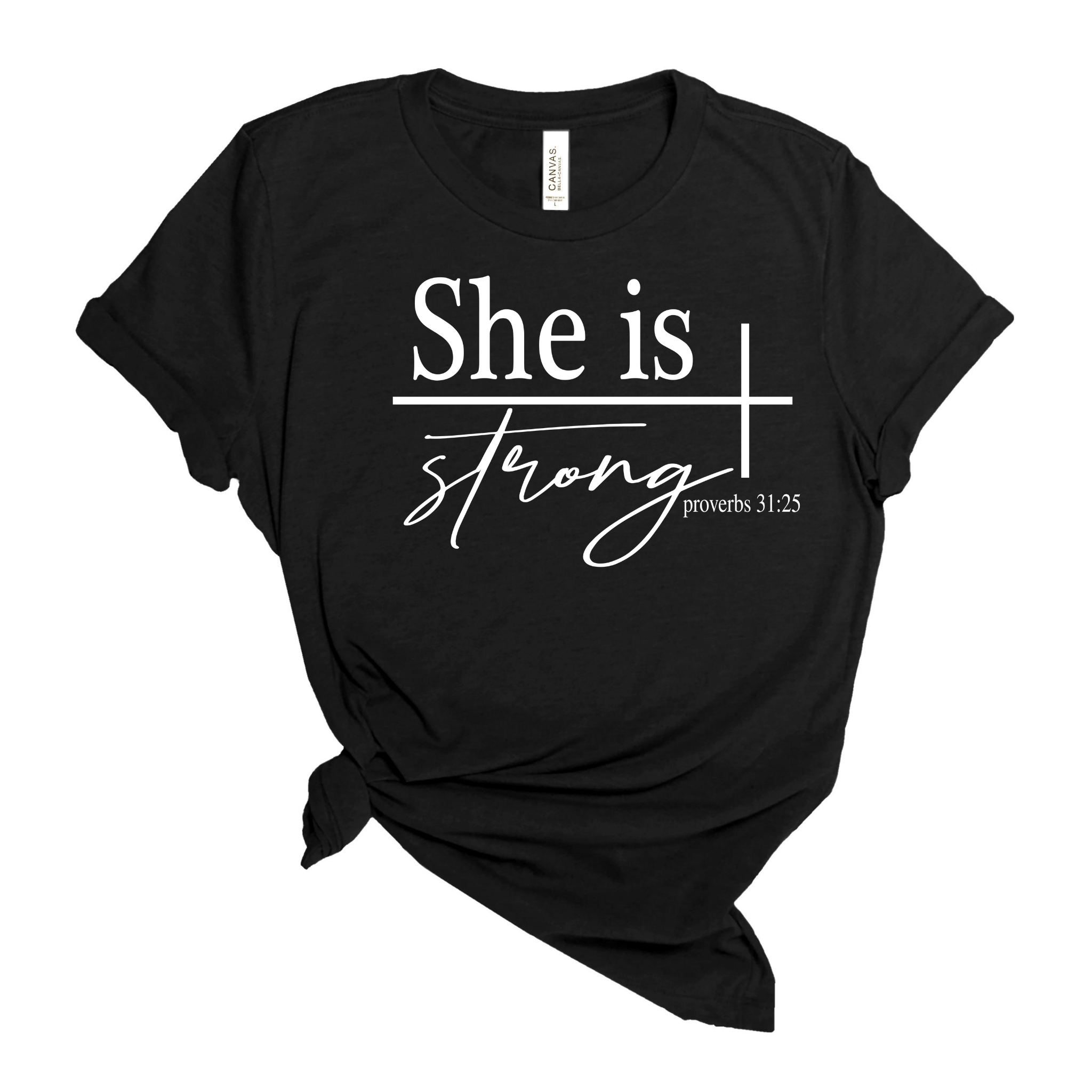 She is Strong Jersey T-Shirt