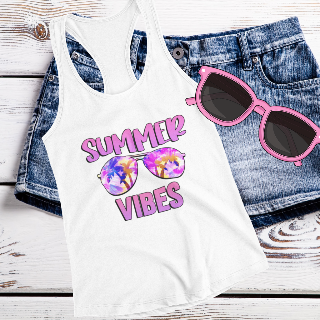 Summer Vibes Racerback T-Shirt