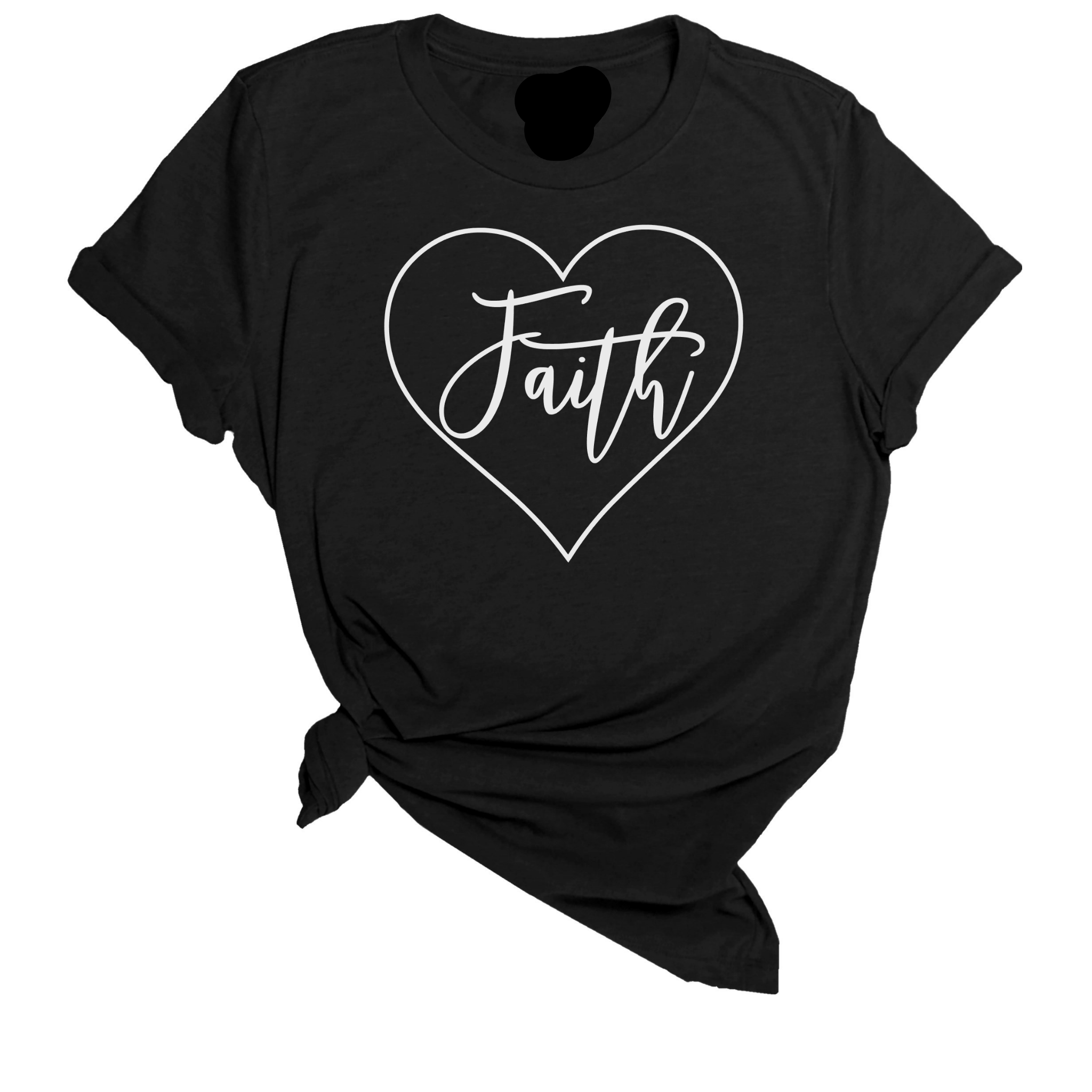 Faith Heart Jersey T-Shirt