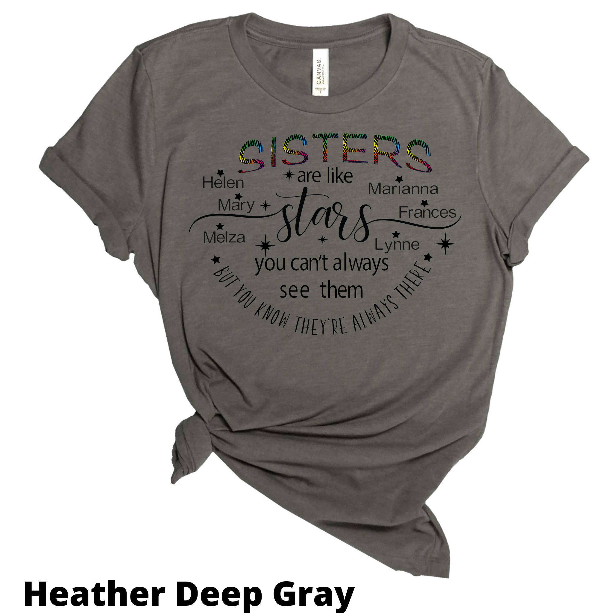 Sisters are like stars Jersey T-Shirt